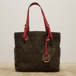 Michael Kors Signature Jet Set East West Tote